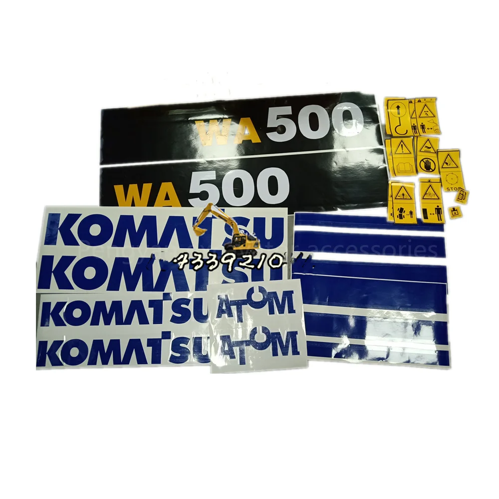 Принадлежности для экскаваторов наклейки на детали погрузчика Komatsu