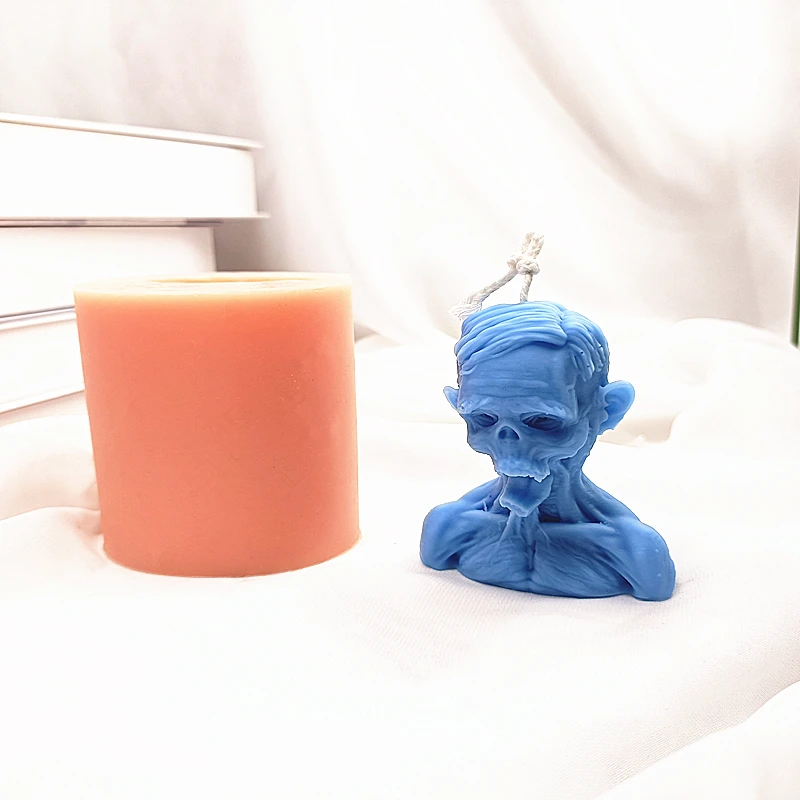 

Силиконовая форма для Хэллоуина, вечеринки, черепа, зомби, форма для свечей, силиконовая смола, форма ручной работы, подарок, домашний декор, ...