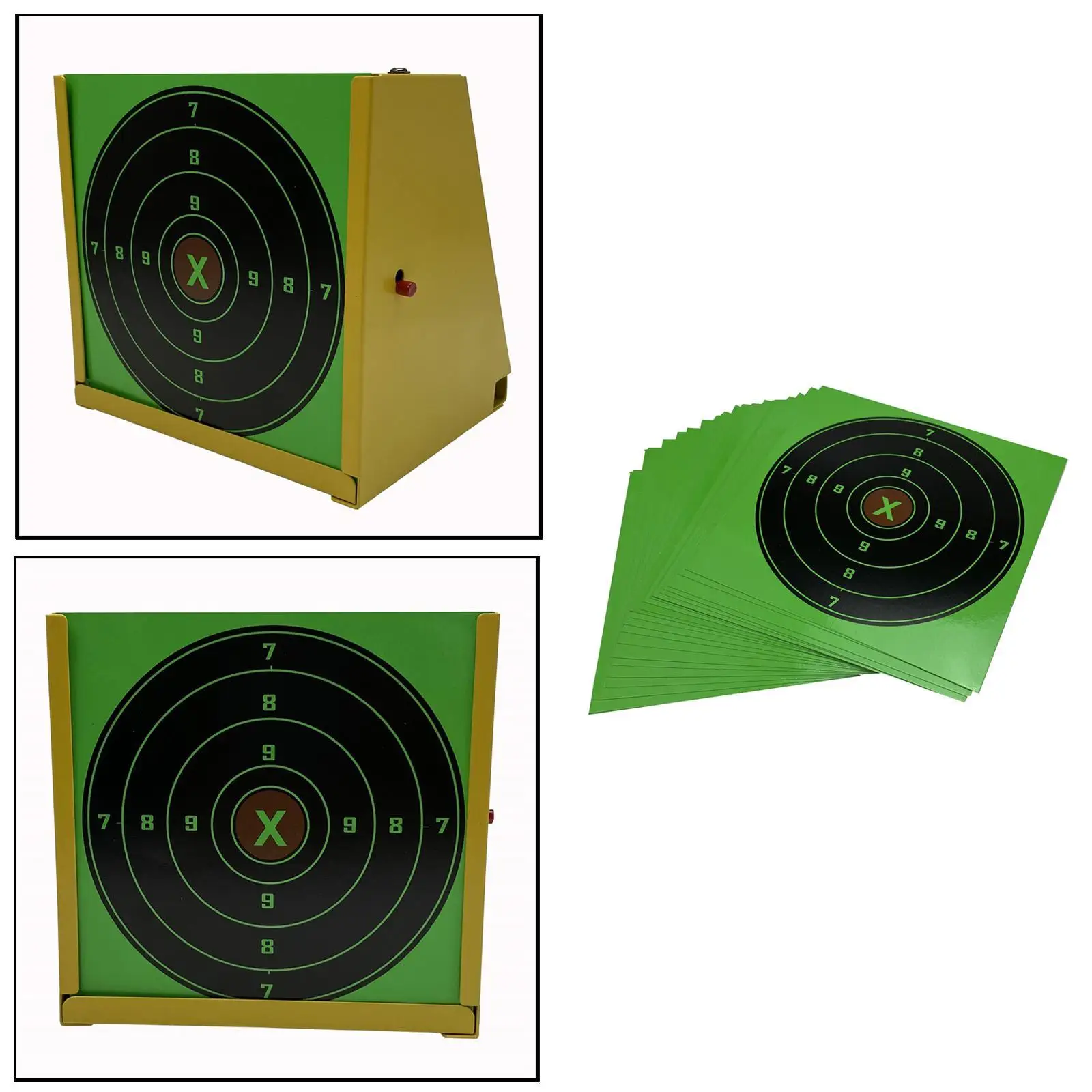 

20pcs Premium 14x14cm Shooting Paper Target Hunting 5.5'' Aim Equipment Aim