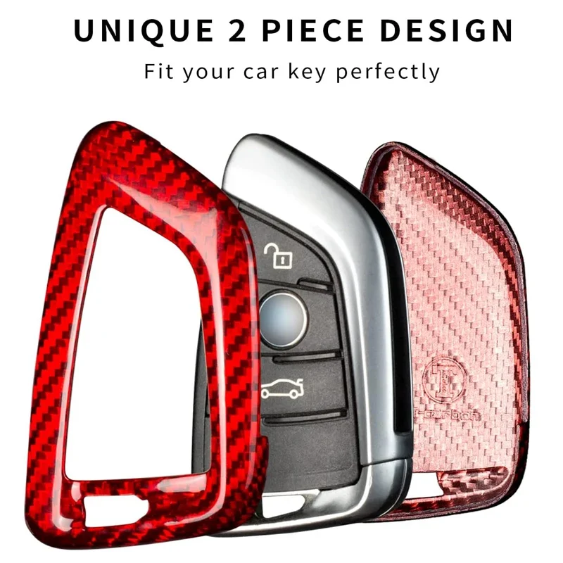 Чехол для ключей из углеродного волокна BMW защитный чехол ключа 2 3 4 5 6GT 7 8 X1 X2 X3 X4 X5