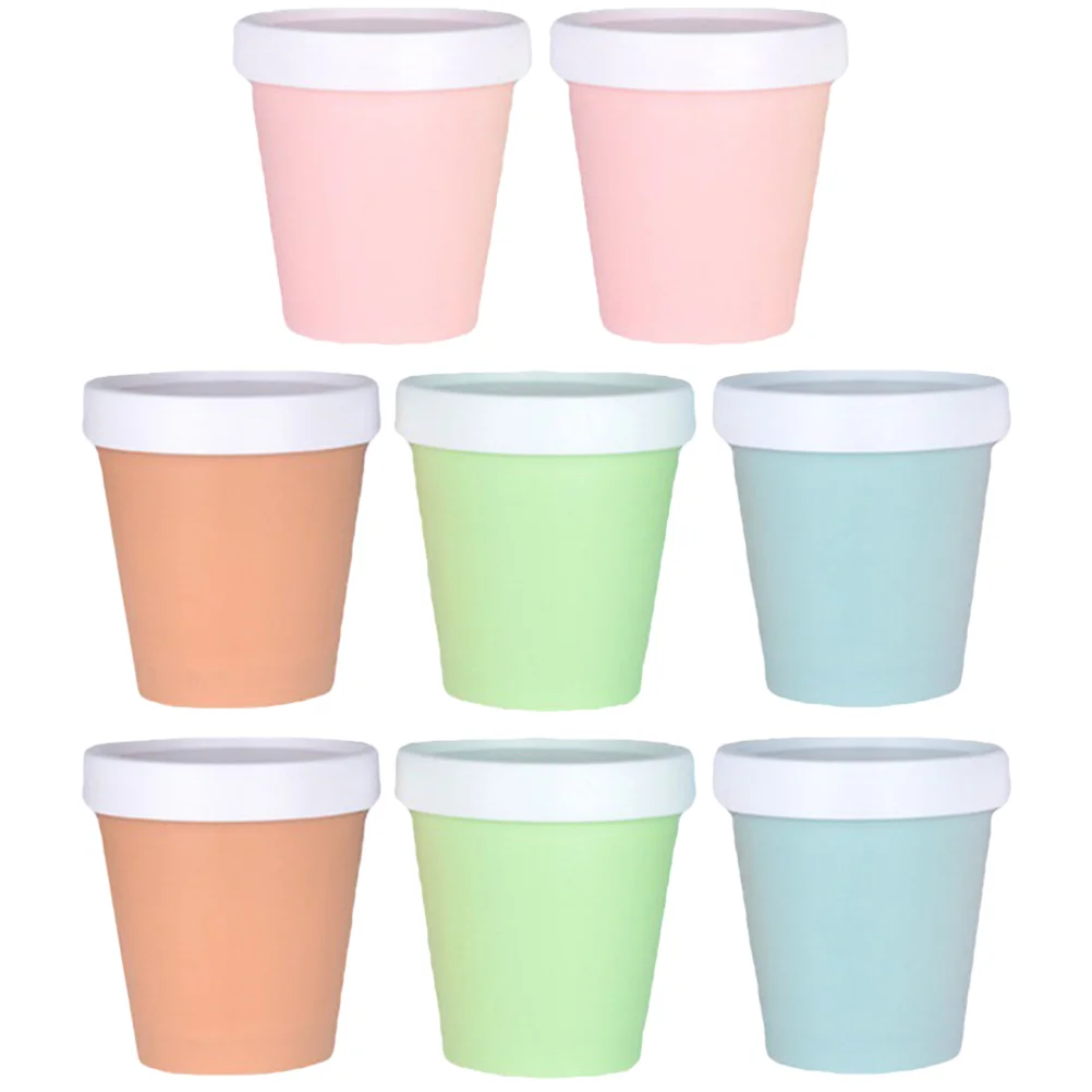 

Cups Ice Containers Cream Container Bowls Treat Desserts Lid Soup Cup Yogurt Prep Meal Pint Disposable Freezer Sauce Paper