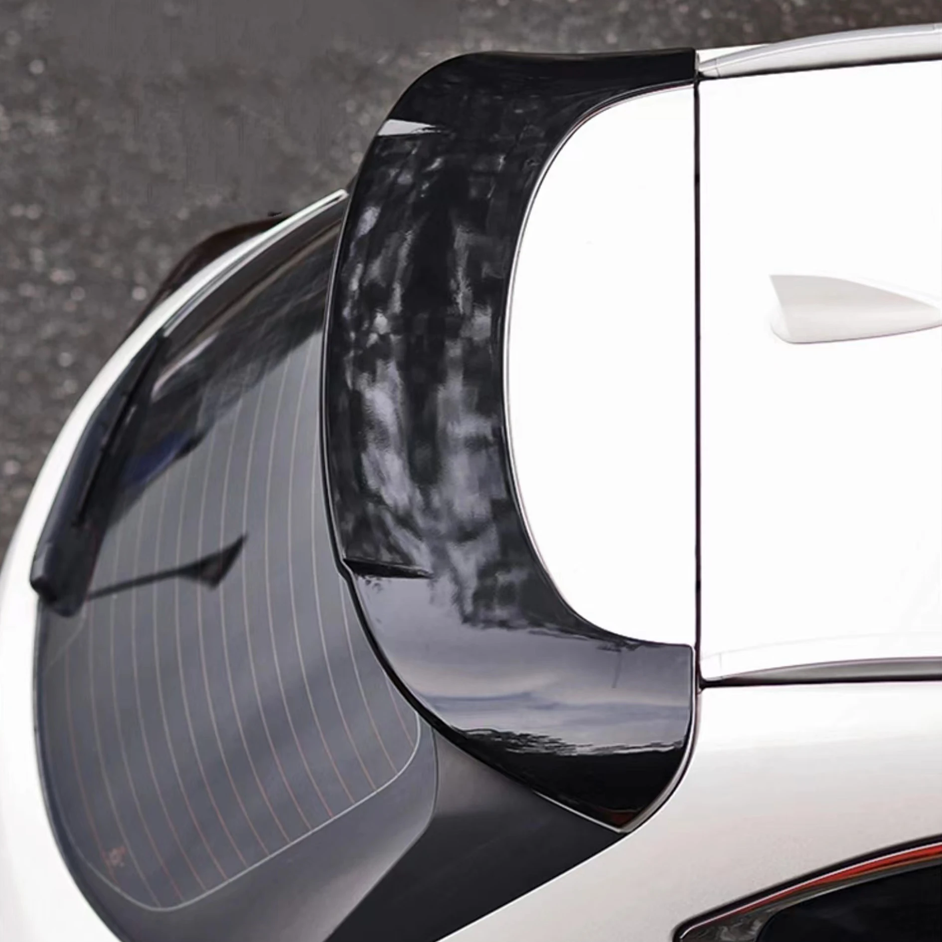 Подходит для Mazda CX-5 2017 18 19 20 21 2022 задний спойлер на крышу брызговик углеродный