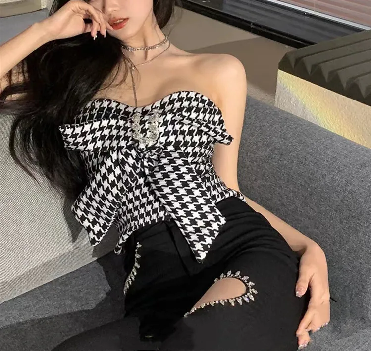 

Модный товар, Лидер продаж, блестящая майка с большим бантом и бриллиантами, Модный женский наряд для вечеринки в честь Дня рождения, коктейльное платье