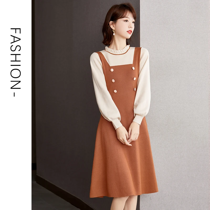 

Детали будут иметь много высококачественных частей пряжи сердечника на новых французских вязальных небольших праздничных двух платьев