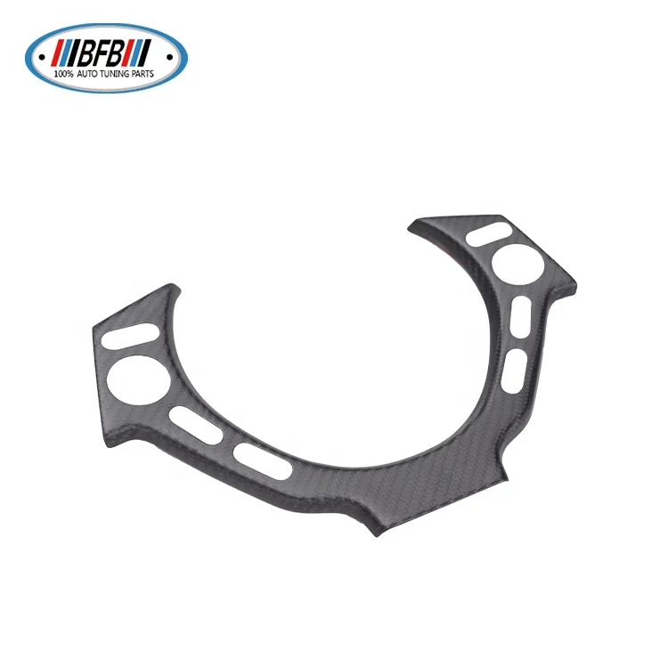 Матовое сухое углеродное волокно внутренняя отделка рулевого колеса