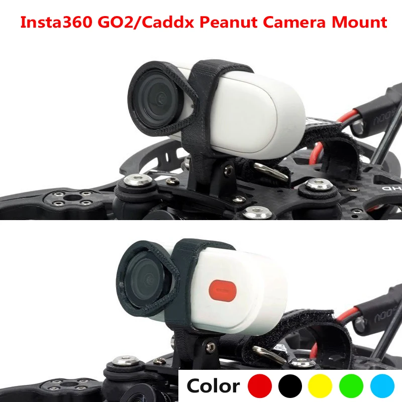 

Insta360 GO2/Caddx Peanut Camera Mount for GEPRC CineLog35 Series Drone For DIY RC FPV Quadcopter Drone Accessories Parts