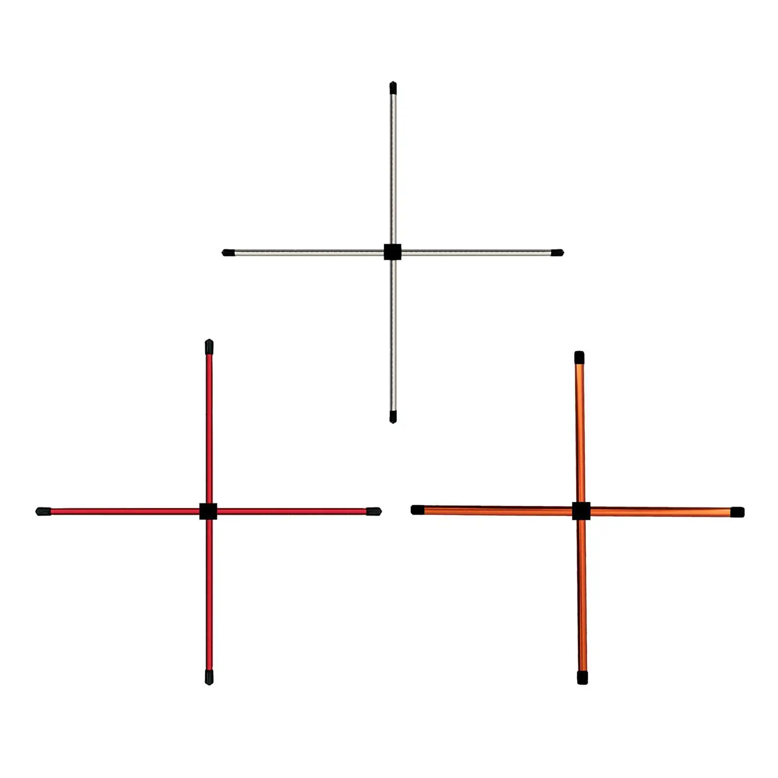 

4Pcs Rod Training Aid Swing Trainer Putting Exerciser Golf Alignment Sticks