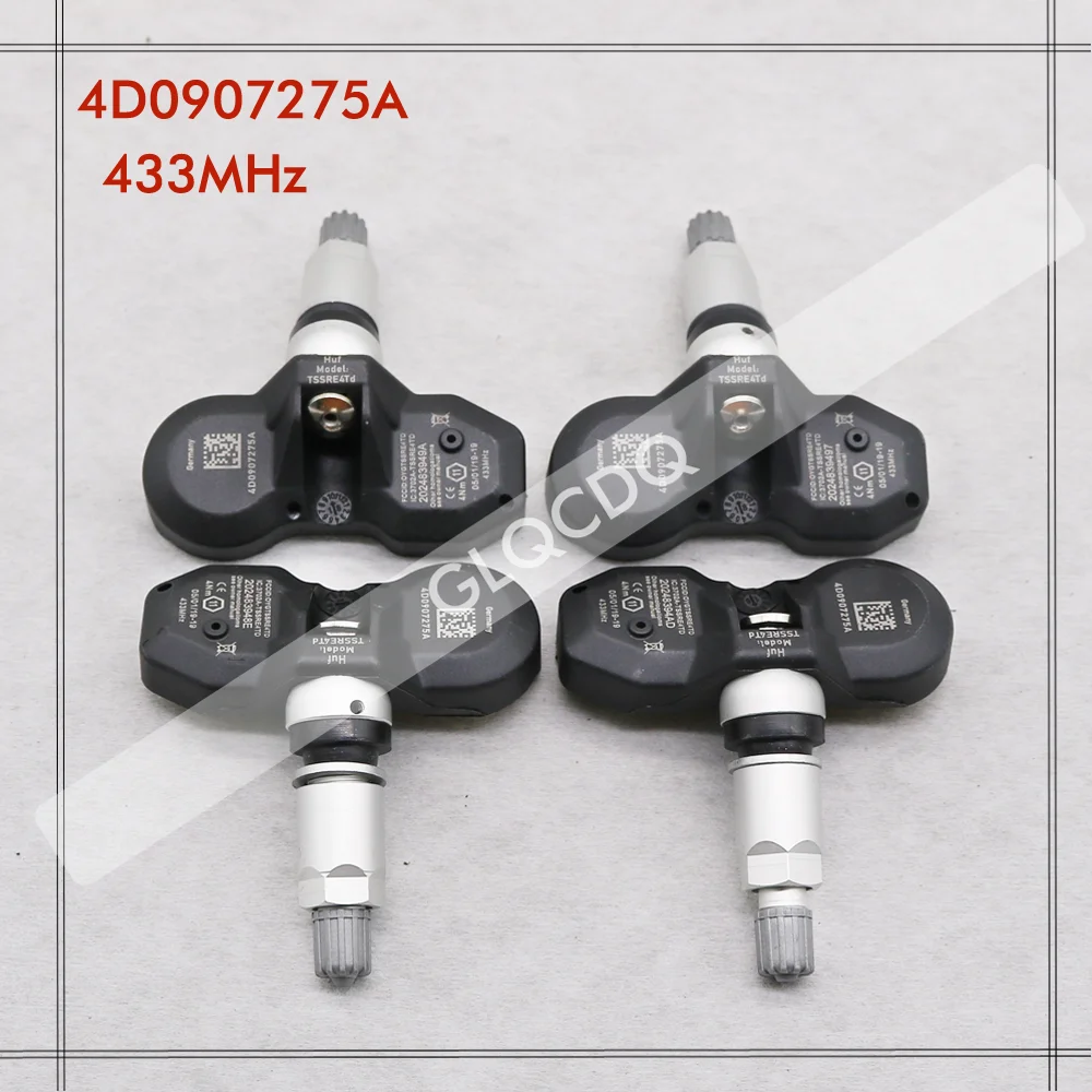 Датчик давления в шинах TPMS для VOLKSWAGEN PHAETON 2007-2016, 433 МГц, датчик давления в шинах 4D0907275A 4D0907275D 4D0907275C