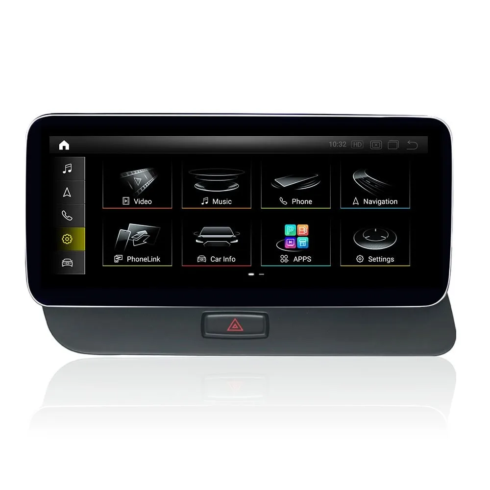 Ugode Android 13 беспроводной Carplay-экран для Audi Q5 2010-2016 автомобильные видеоплееры