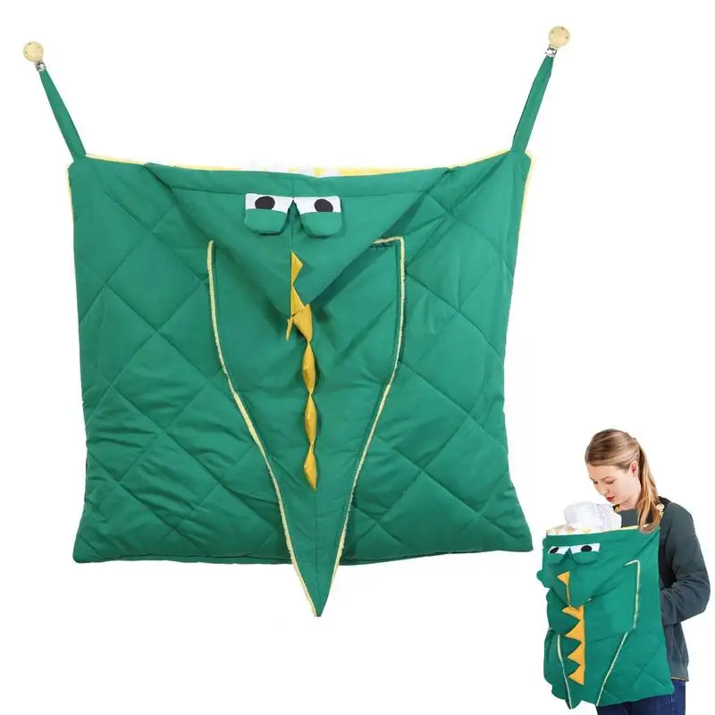 

Winter Baby Carrier Sling Soft Carrier Baby Carrier Cover Hooded Stretchy Cloak Windproof Warm Baby Cloak Dinosaur Hoodie For