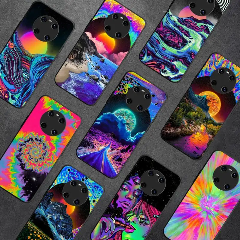 

Spiritual Trippy Psychodelic Phone Case For Huawei Y5 Y62019 Y52018 Y92019 funda case for 9prime2019