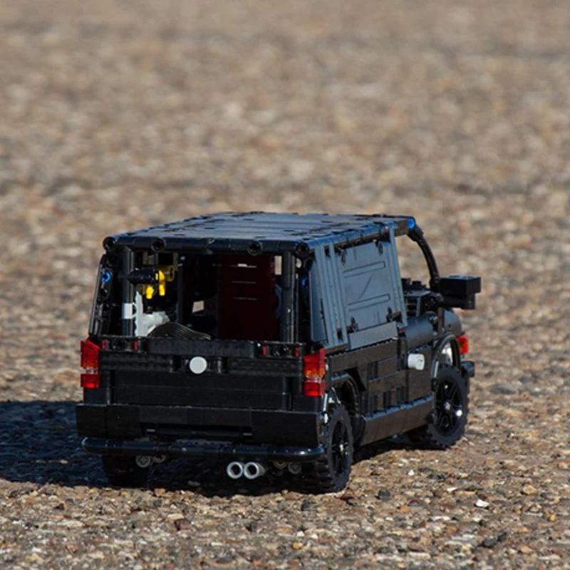 Фото 1248 деталей MOC Mercedes-Benz Vito W638: Техническая модель, конструктор, рождественский подарок, развивающая игрушка для детей, DIY №2