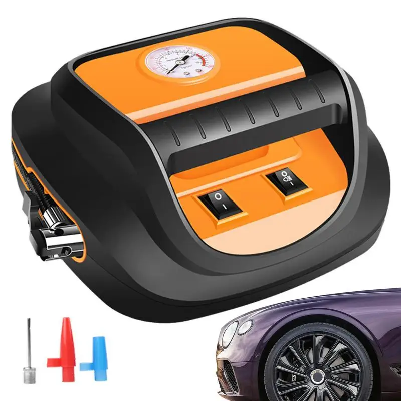 

Automatic Car Air Pump Multi Function Tire Inflator Auto Tire Pumps Tire Inflator Portable Compressor Cordless Car Tire Inflator