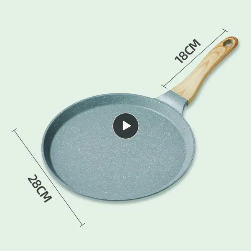 

Pan Frying Pan 28cm Wok Pan Non-stick Frying Pans Skillet Cauldron Induction Cooker Wok Pan Bread Egg Pan Gas Stove Pancake Pan