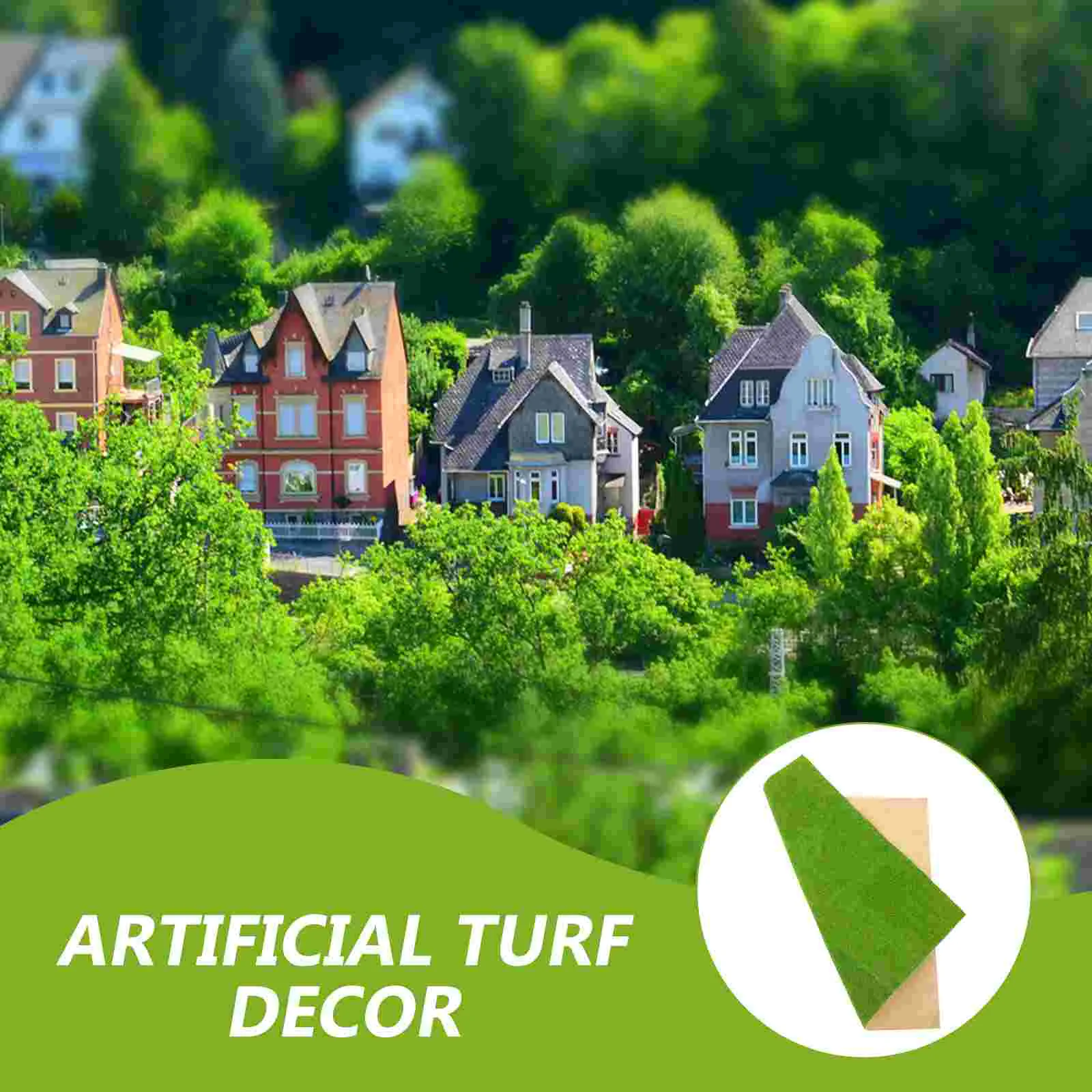 Модель газона искусственная трава для поделок искусственный коврик домашних