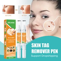 wart remover pen skin tag papillomas moles removal liquid point mole meat particle neck flat black mole wart painless repair pen
