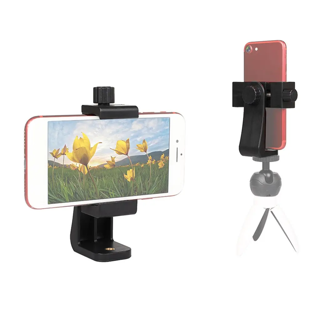 

Вертикальный держатель для телефона для съемки, крепление для монитора камеры, штатив, крепление-зажим для смартфона, Трипод для видеосъемк...