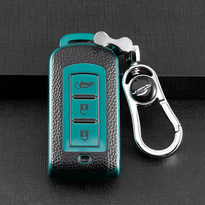 

Tpu Car Key Case Cover Fob for Mitsubishi Outlander 2015 2017 Xpander Triton ASX LANCER Pajero Sport 3 2020G Eclipse Cross