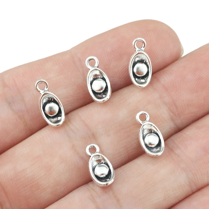 

Подвески в античном стиле из серебра, 30 шт., 6 х12 мм