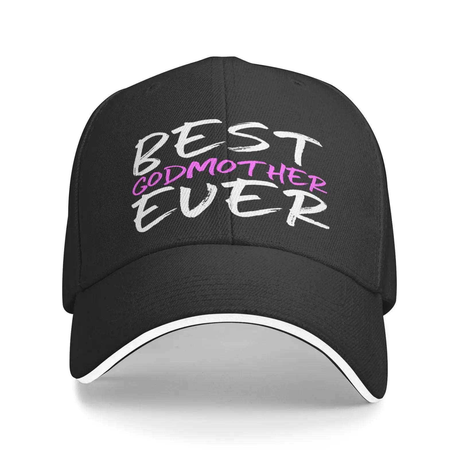 

Best Godmother Ever Mothers Day Uni Hats For Men Balaclava Balaclava Hat Male Hat Male Women's Summer Hat Hip Hop Caps For Men