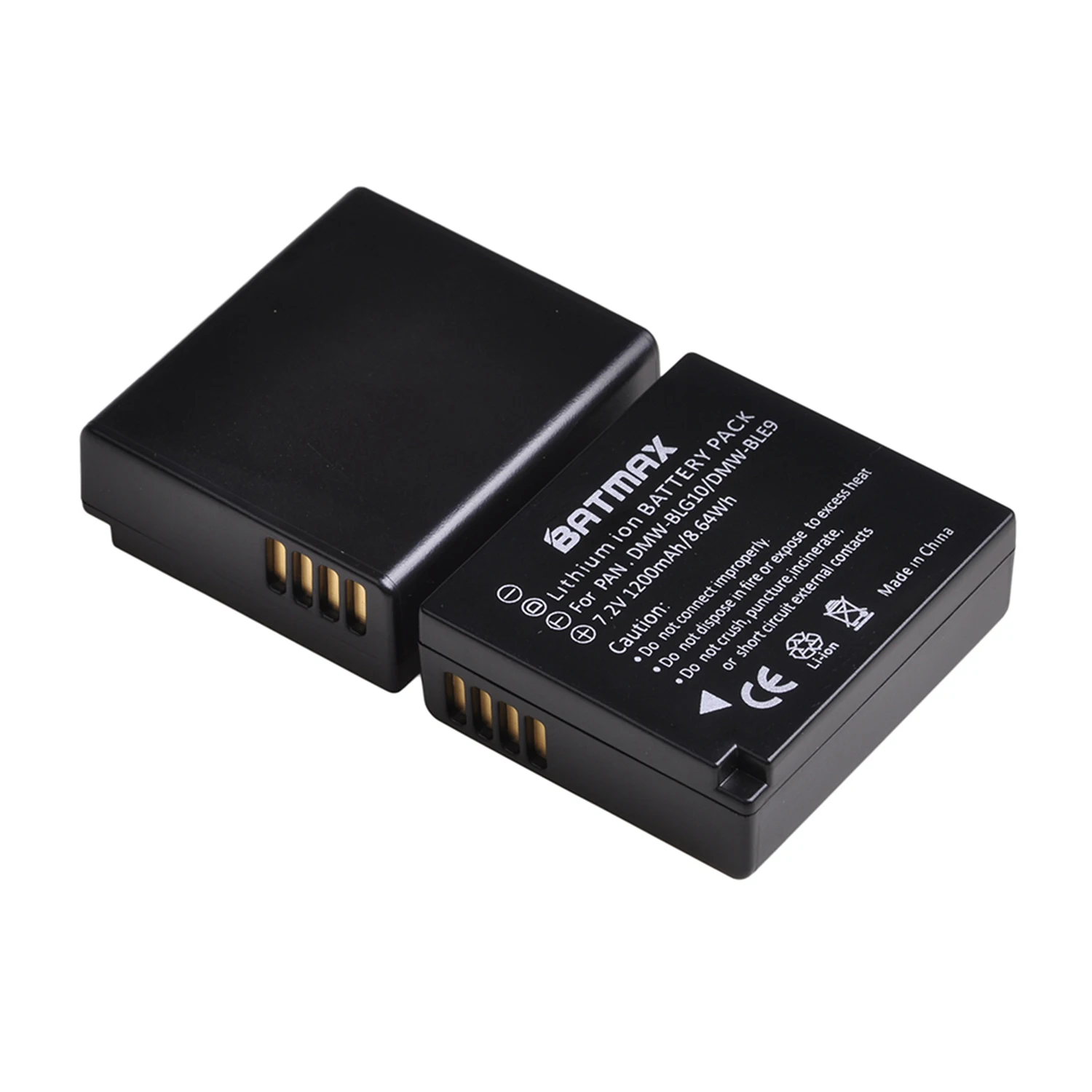 Фото Аккумулятор для фотоаппарата Batmax DMW-BLG10 BLE9E BP-DC15 + двойное зарядное устройство USB со светодиодной подсветкой для Panasonic LUMIX GF5 GF6 GX7 LX100 GX80 GX85 №2
