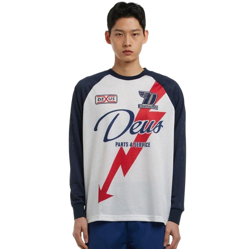 2024 DEUS EX MACHINA футболка с длинным рукавом для мотокросса унисекс рубашки горного