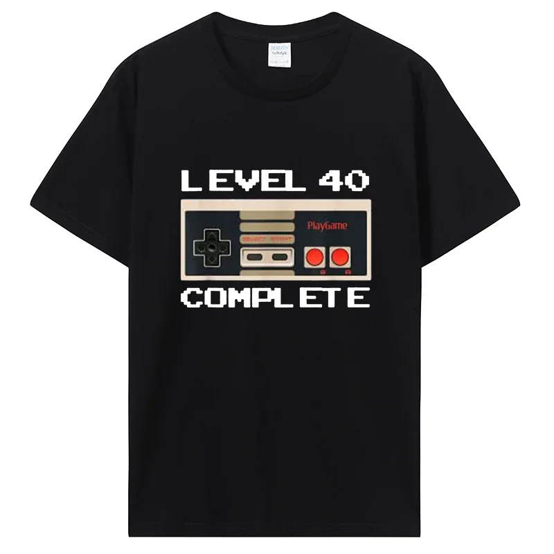 Разблокированная рубашка уровня 40 футболка для геймеров подарки на день