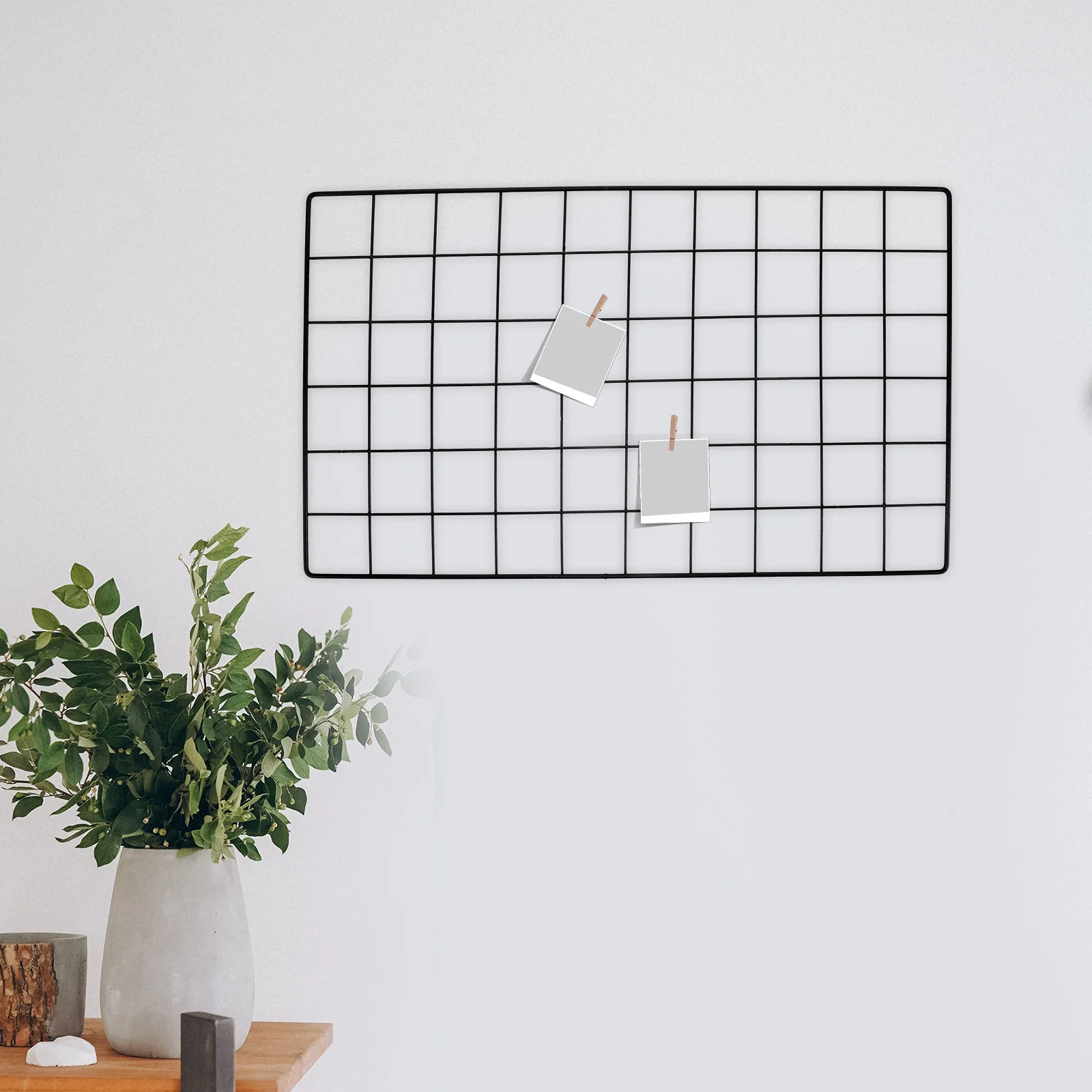 Вешалка для шляп полка изображения настенный декор железная подвесная сетка