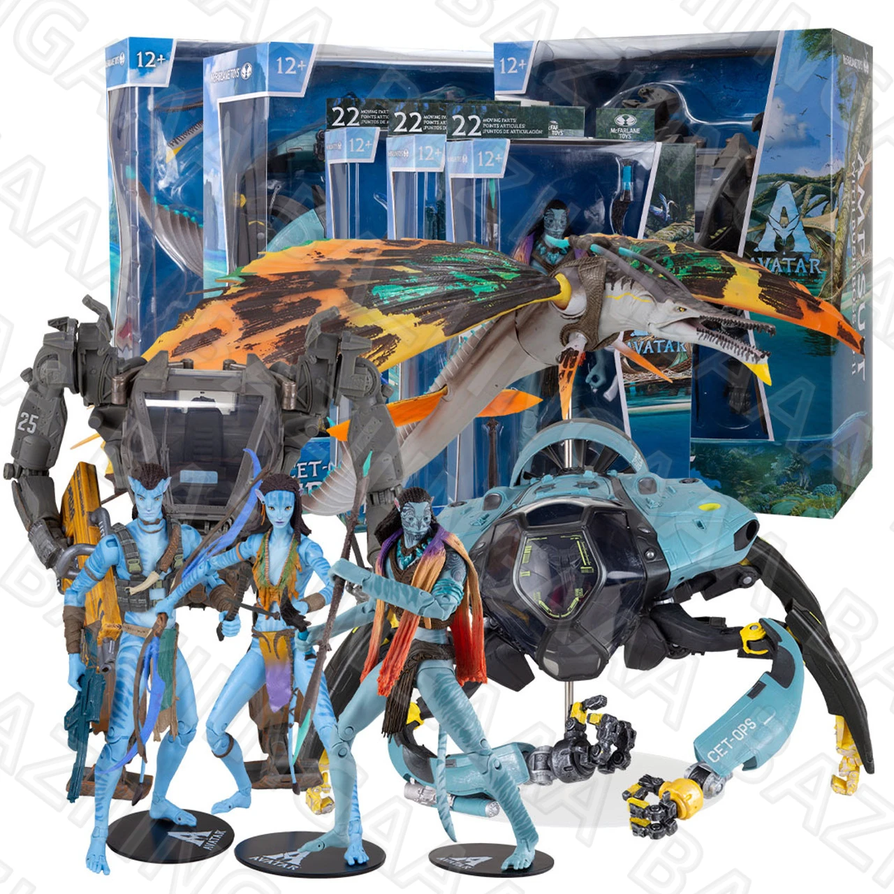 

DC McFarlan For Avatar: The Way of Water - Collectible Figures Bundle (6)