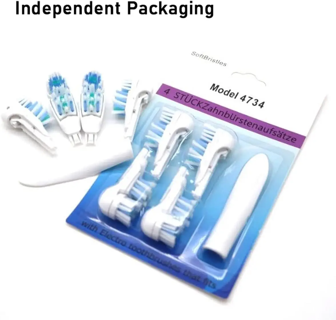 Рисунок 4 - сменные насадки для зубной щетки