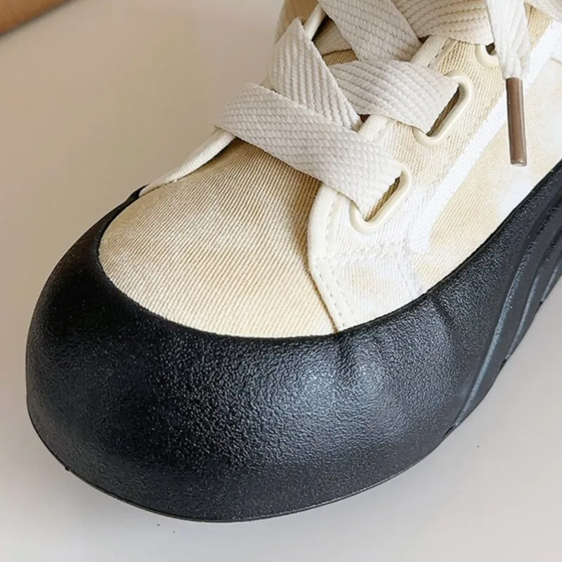 Винтажные туфли для хлеба женские Agan на толстой платформе белые кроссовки