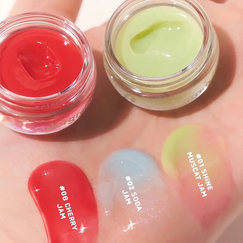 Бальзам для губ с джемом питательный увлажняющий глянцевый водостойкий