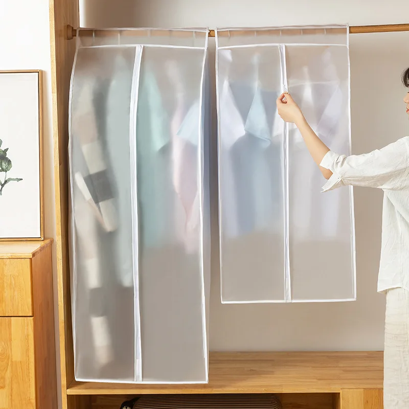 Прозрачный чехол-органайзер для одежды платяной |