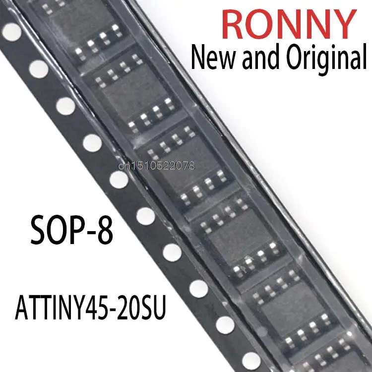 5 шт. новые и оригинальные Φ ATTINY45 20SU TINY45 sop-8 |