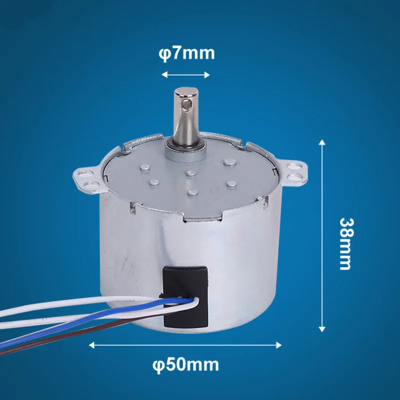 1 шт. синхронный двигатель вентилятора переменного тока 220 В-240 В 50 Гц 7 Вт x 16 мм Вал