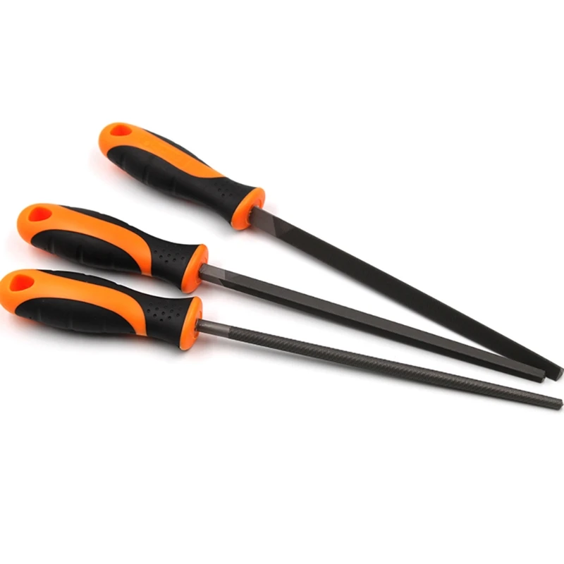 

Flat/Round/Square/Half Round Rasp Files Set 5 Pieces Medium-Toothed Metal Files Set Filing Metal/Wood/Leather