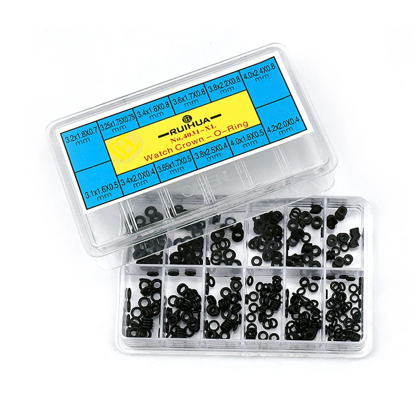 

300Pcs Mini Rubber Washer O-Ring Watch Crown Waterproof Watches Seals Watch Repair Tools Waterproof Watch Gaskets Dropshipping