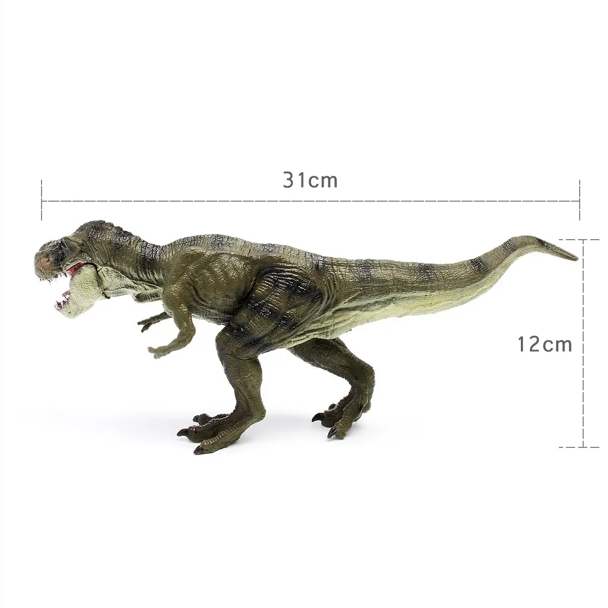 

31*12cm Jurassic Indominus Rex Dinosaur Animal World Children Collection Model Toy Gift Dinosaur Figure Toys