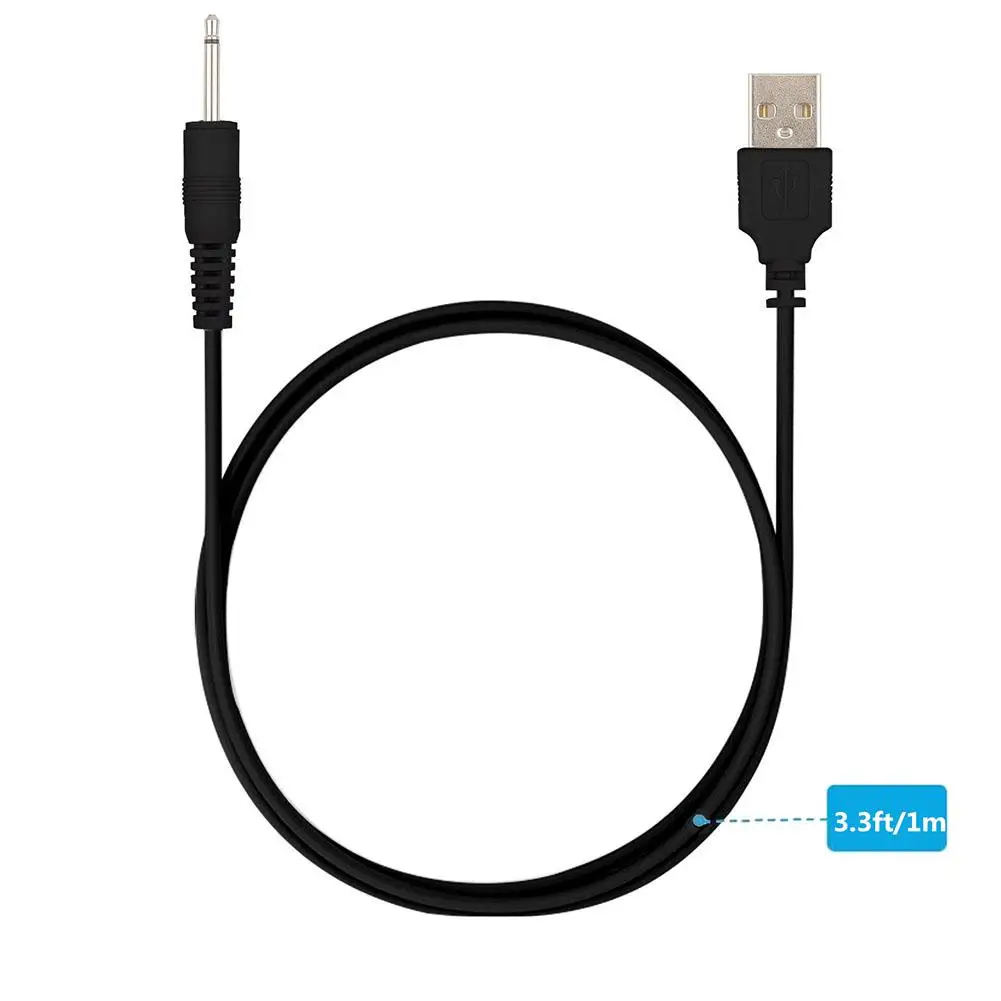 Фото USB DC 2,5 вибратор зарядный кабель шнур для перезаряжаемых взрослых игрушек Вибраторы Универсальный USB источник питания массажные аксессуары №3