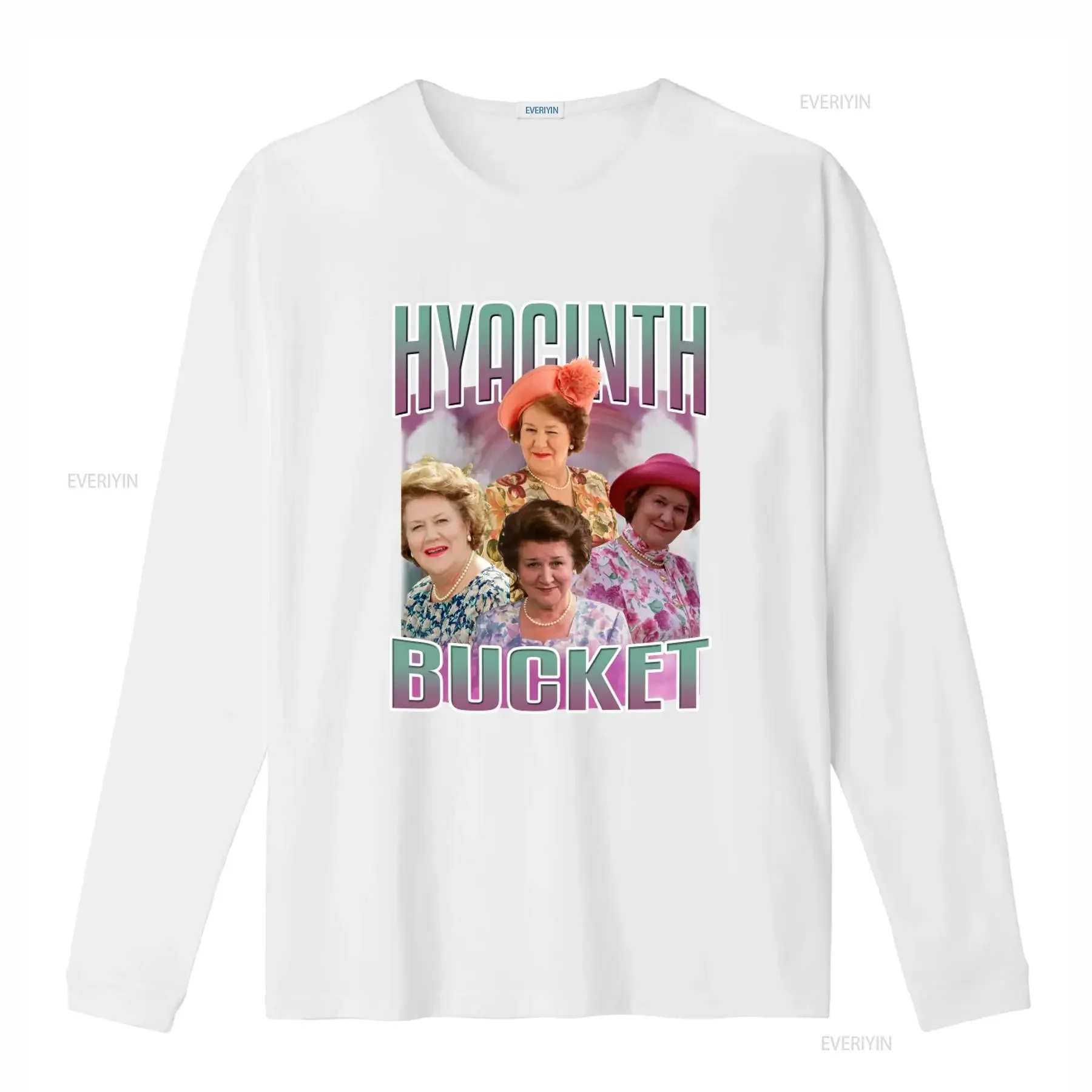 Фото Футболка HYACINTH BUCKET Homage в стиле ретро 90-х годов с забавным дизайном «Госпожа Резиденция» и надписью «Lady Of The House» №4