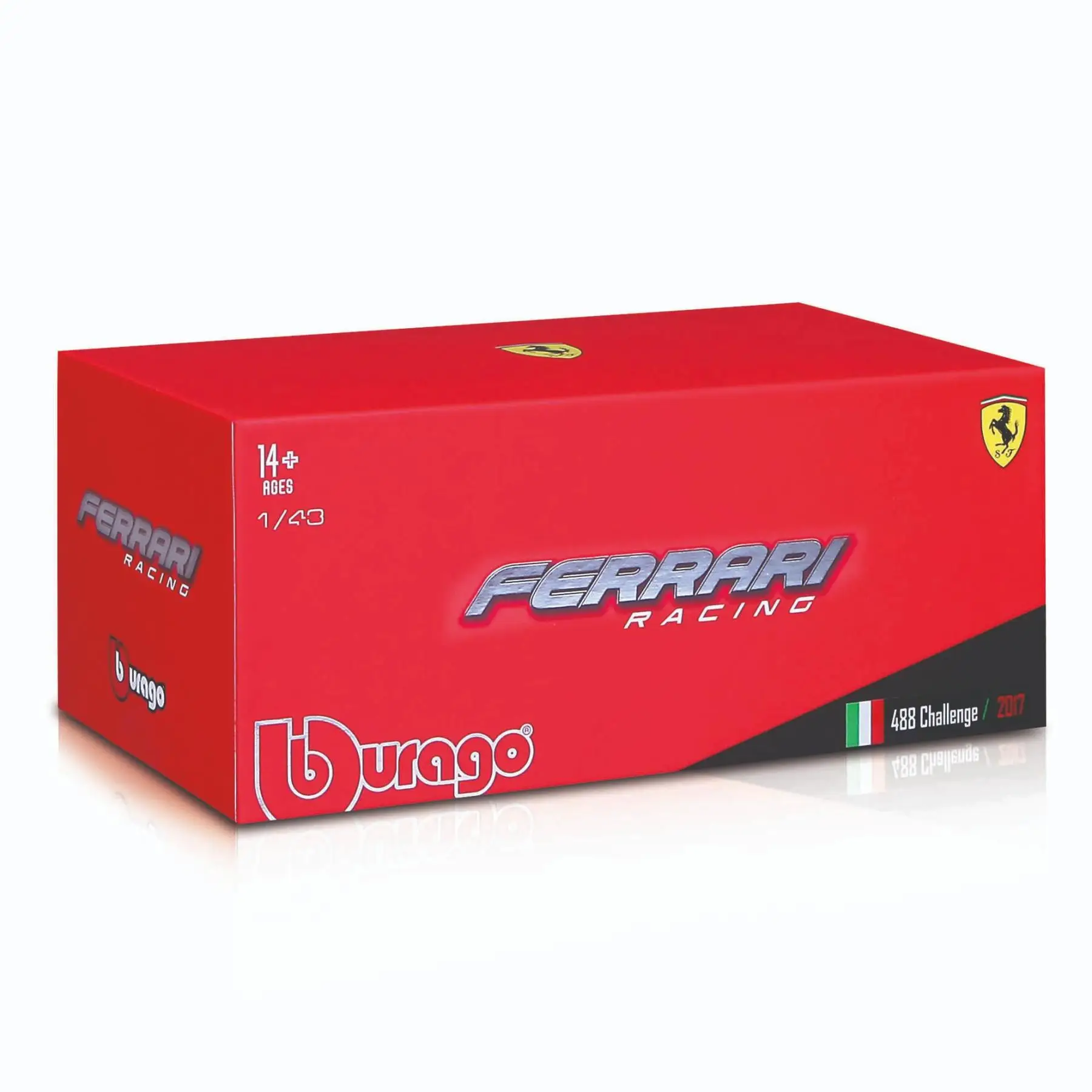 Bburago Коллекционная машинка Феррари 1:43 Ferrari Racing - 312 P 1972 красная |
