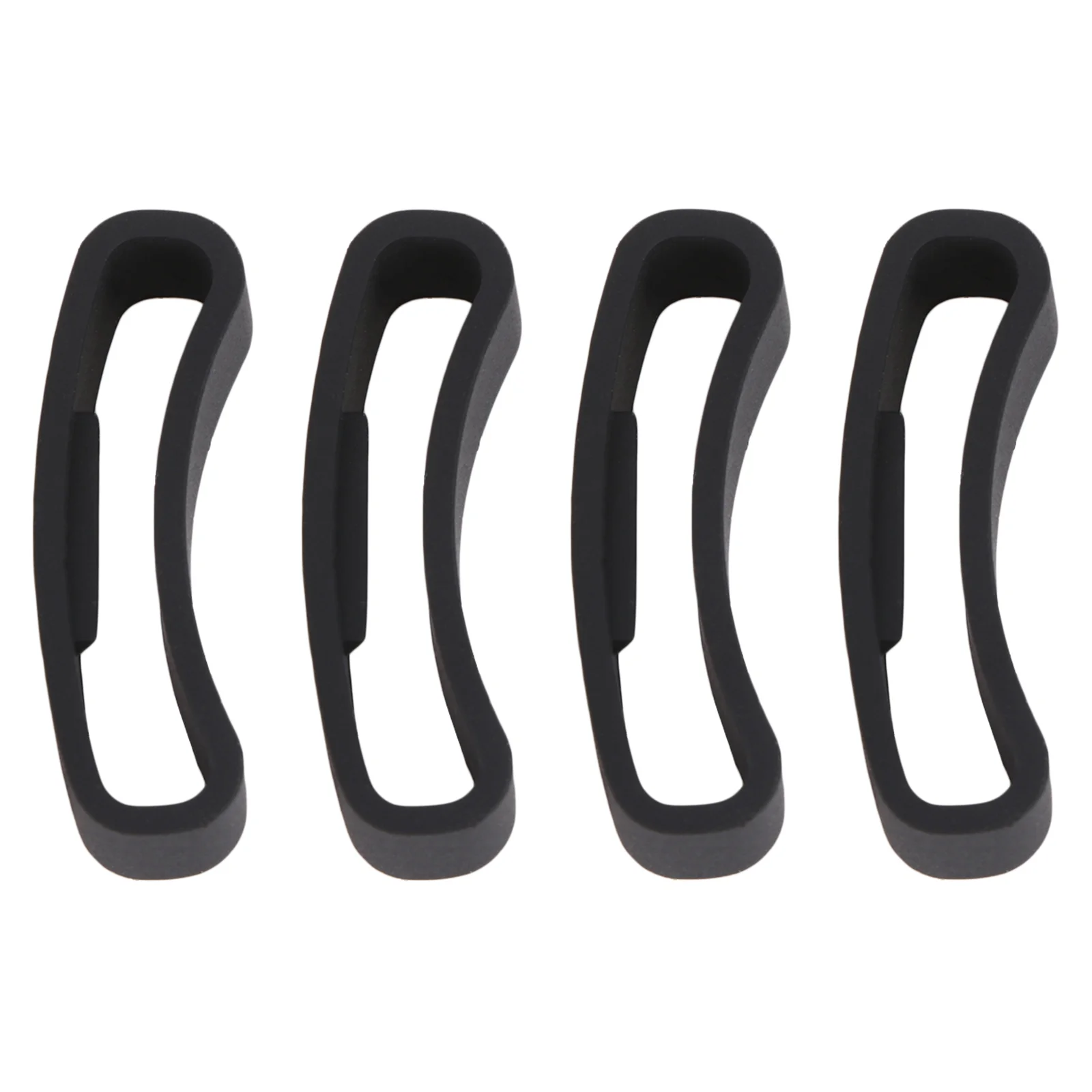 4 шт. резиновый ремешок для часов кольцо с пряжкой анти-падение пряжка петля