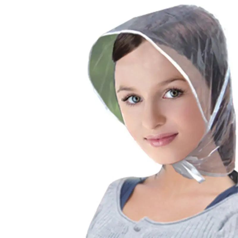 Raincoat Women Men Kids Gifts Universal Use Hiking Fishing Rains Waterproof Windproof Bonnet