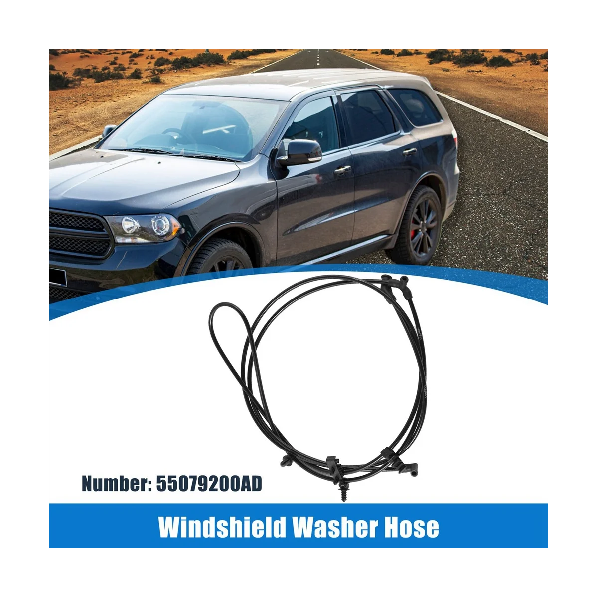 Форсунка жидкости для омывателя лобового стекла 55079200AD Grand for Durango