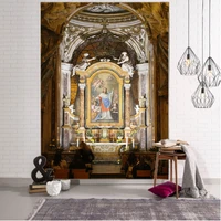 church murals wall tapestry jesus portrait tapestry wall hanging religious scenes wall carpet blanket for home wall decoration