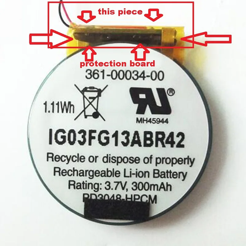 Easylander ROUTE JD PD3048 3,7 в 300 мАч перезаряжаемая батарея Защитная плата 95% Новинка Бесплатная доставка