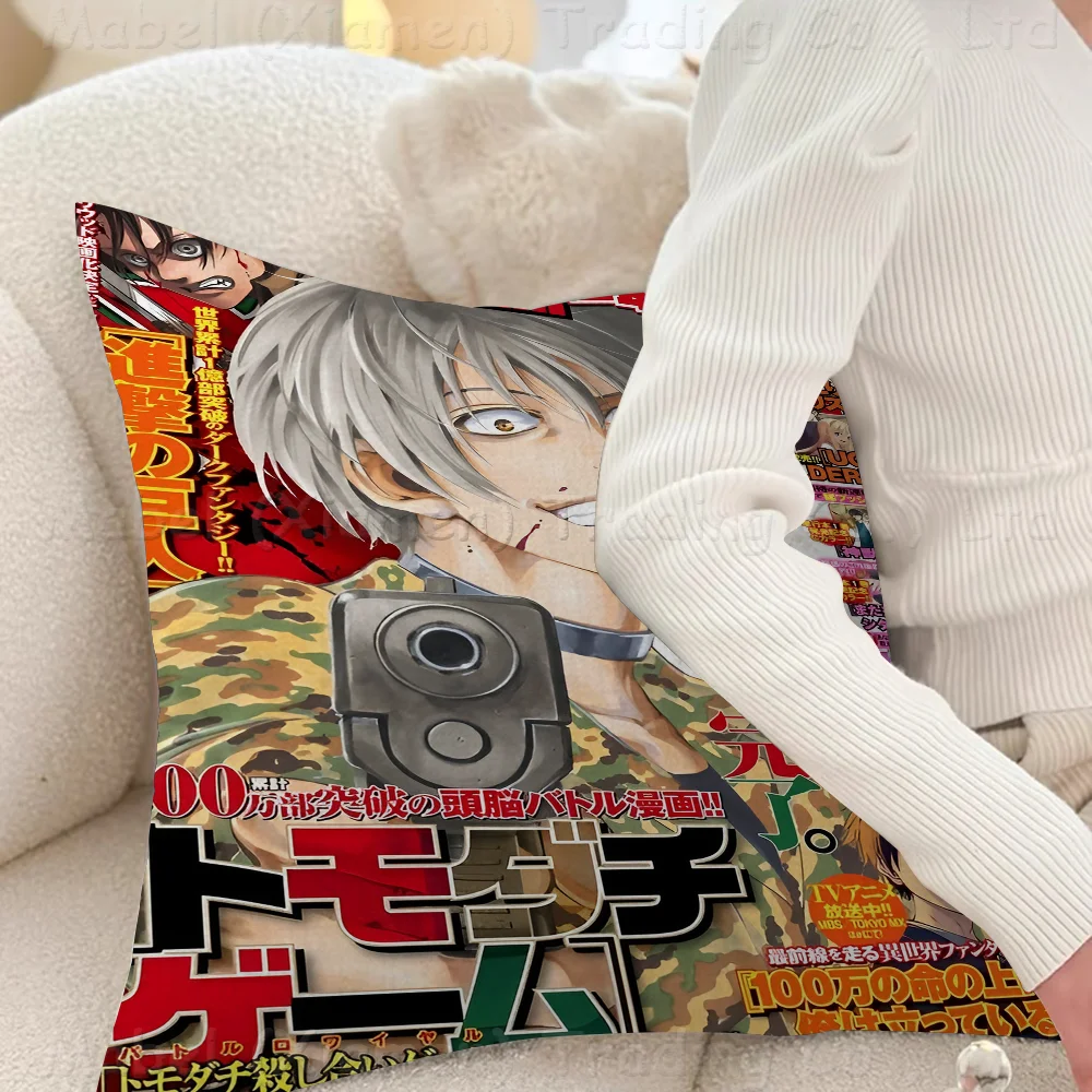 Чехол для подушки MINISO PRINTED