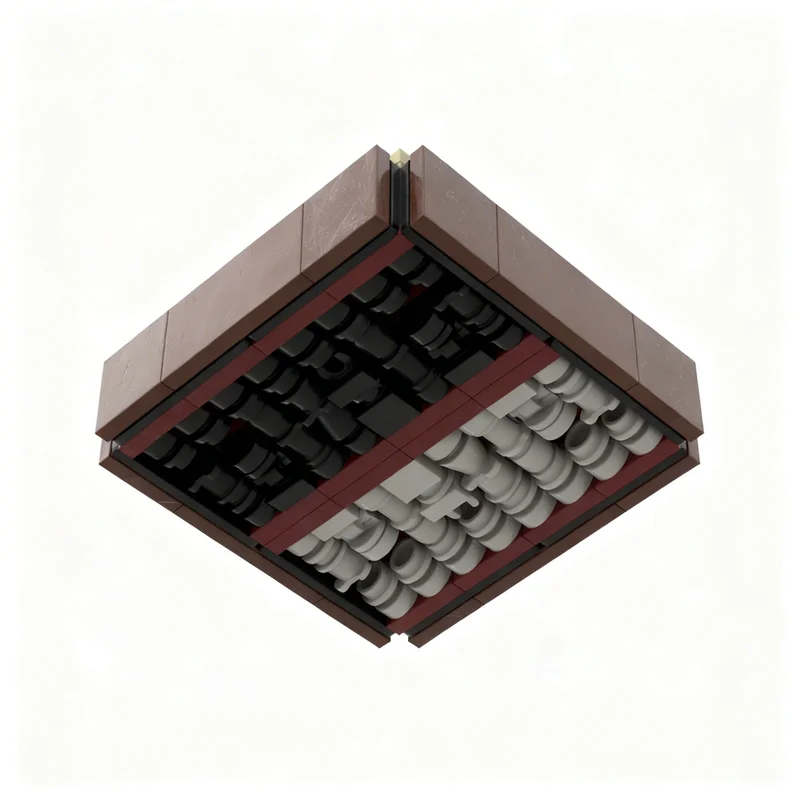 Фото Набор для сборки MOC Nano Chess Creator Idea, 197 деталей, коллекционный конструктор, серия Display Edition, игрушка-подарок для творческих людей №2