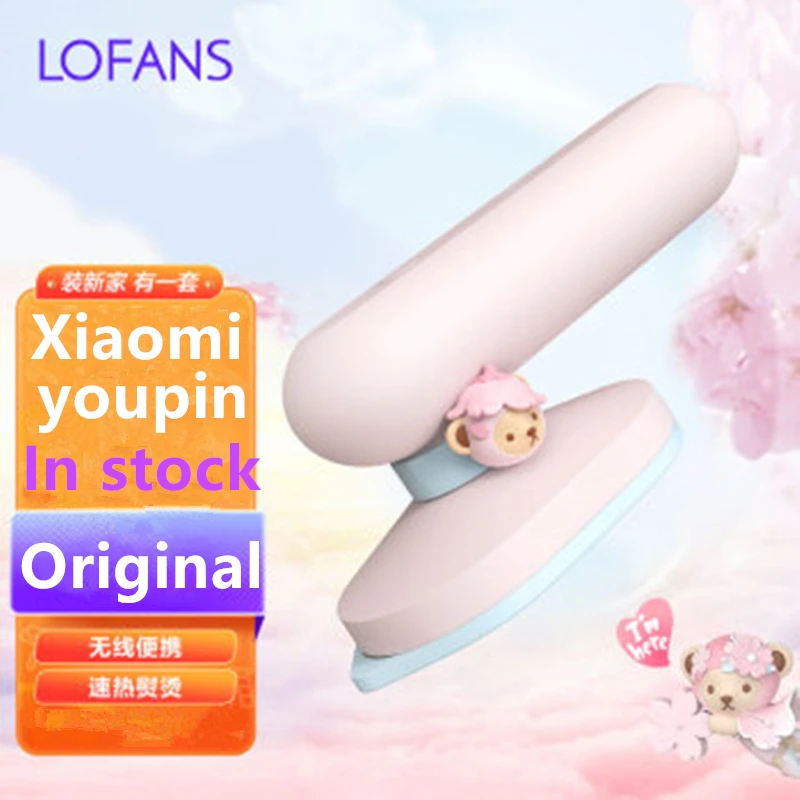 

Беспроводной мини-отпариватель для одежды Xiaomi Lofans, паровой Утюг, ручной портативный домашний утюг для одежды, гладильная машина для влажной...