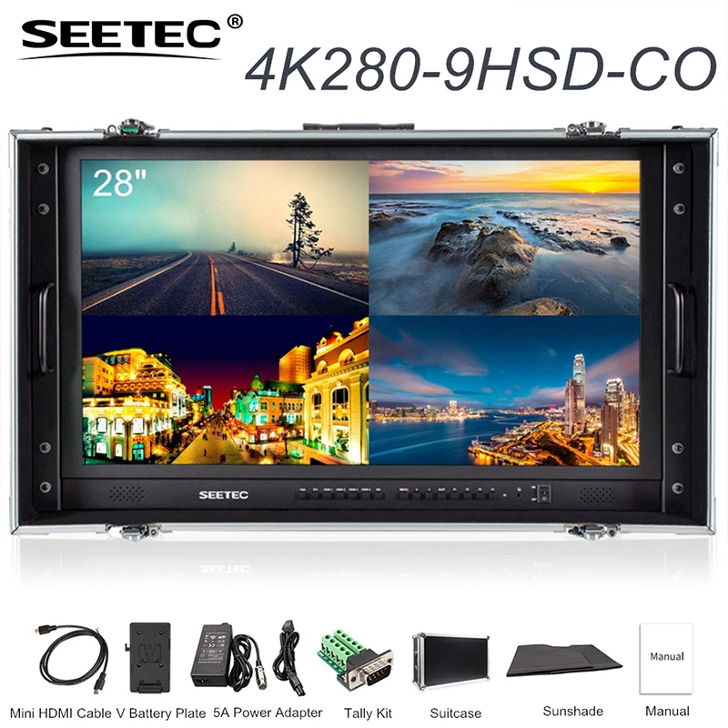 Монитор трансляционный Seetec 4K280-9HSD-CO, 28 дюймов, 4K